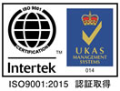 ISO9001:2008 認証取得 認証登録番号08757